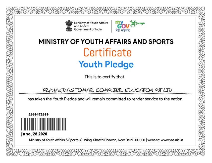 Youth Certifications